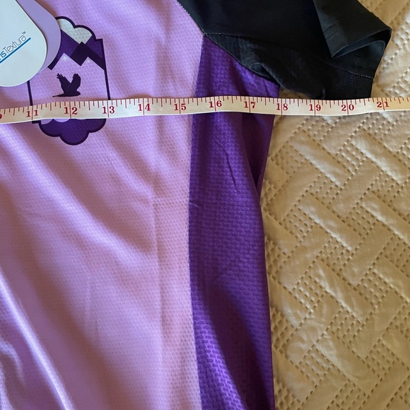 Purple and Black Cycling Jersey by Liv - Picture 4 of 13